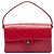 Borsa a manico Chanel Red Medium Quilted Lambskin Rosso