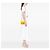 Chanel Mini Rectangular Classic de charol amarillo - vista 6