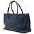 Tote Executive Cerf in pelle di vitello blu Chanel Medium Blu navy - vista 2
