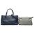 Tote Executive Cerf in pelle di vitello blu Chanel Medium Blu navy - vista 7
