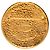 Spilla Chanel Gold CC Placcata Oro Medaglione Lion Crest D'oro - vista 3