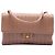 Chanel Braun Vertical Gestepptes Lambskin Single Flap Größe Medium Hellbraun