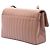 Chanel Braun Vertical Gestepptes Lambskin Single Flap Größe Medium Hellbraun - Ansicht 2
