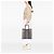Tote verticale Gucci Beige GG Supreme Joy - vista 6