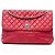 Chanel Red CC Quilted Calfskin In The Business Flap Rosso