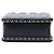 Borsa da sera Chanel Black Quilted Caviar Chain Around Cut Out Nero - vista 3
