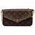 Louis Vuitton Pochette Felicie Monogram marrone