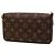 Louis Vuitton Pochette Felicie Monogram marrone - vista 2