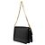 Louis Vuitton Dauphine MM in pelle di vitello nera Nero - vista 2