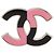 Spilla CC in resina placcata oro Chanel Gold