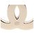 Spilla CC in resina placcata oro Chanel Gold - vista 3