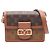 Louis Vuitton Mini Dauphine Monogram Reverse Marrone