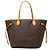 Louis Vuitton Marrone Monogram Neverfull MM