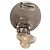 Orecchini a clip Chanel Silver CC in ottone e disco placcato oro Argento - vista 3