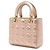 Dior Gold Small Metallic Lambskin Cannage My ABCDior Lady Dior D'oro - vista 2