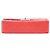 Chanel Orange Medium Classic Lambskin Double Flap Rosso Arancione - vista 3