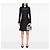 Lady Dior Mini in raso grigio con ricami cannage e cristalli Dior Marrone - vista 6