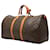 Louis Vuitton Marrone Monogram Keepall 55 - vista 2