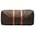 Louis Vuitton Marrone Monogram Keepall 55 - vista 3