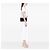 Chanel Black Medium Classic Lambskin Double Flap Noir - vue 6