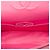 Chanel Pink Medium Classic Jersey Double Flap Rosa - vista 4
