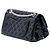 Chanel Black Quilted Glazed Calfskin Reissue 2.55 Accordion Flap 225 - vista 2