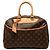 Louis Vuitton Marrón Monogram Deauville Castaño