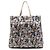 Tote Chanel Blue Large Nylon Cat Emoticon Shopping Blu navy