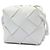 Cassette Borsa camera mini in agnello Intrecciato bianco Bottega Veneta - vista 2