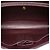 Chanel Red Diagonal Quilted Lambskin CC Signature Flap Rosso Bordò - vista 4