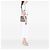 Lady Dior en tweed blanc, taille Medium, Dior - vue 6