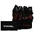 Borsa bucket in lana Chanel Black Paris Hamburg Nero - vista 7