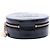 Borsa da sera Chanel Black Glazed Calfskin Round As Earth Nero - vista 3