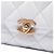 Chanel Mini Flap de cordero acolchado blanco con cadena lacada - vista 5