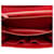 Céline Celine Red Medium Calfskin Classic Box Rosso  - vista 4