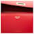 Céline Celine Red Medium Calfskin Classic Box Rosso  - vista 5