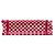 Dior Red DiorAmour Mini Book Tote aus bestickter Canvas mit Punkten Rot - Ansicht 3
