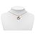 Collana con pendente Chanel Gold CC placcato oro e strass D'oro - vista 5