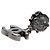 Chanel Lady Bug CC Drop Ohrringe aus silberfarbenem Messing und Emaille mit Steckerverschluss - Ansicht 3