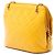 Borsa a Spalla Chanel Yellow Quilted Caviar Chain Giallo Senape - vista 2