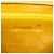 Borsa a Spalla Chanel Yellow Quilted Caviar Chain Giallo Senape - vista 5