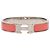 Bracciale Hermès Clic H in smalto rosso stretto PM