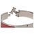 Bracciale Hermès Clic H in smalto rosso stretto PM - vista 4