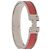 Bracciale Hermès Clic H in smalto rosso stretto PM - vista 5