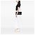 Chanel Black Quilted Lambskin East West Mademoiselle Flap - vista 6