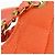 Chanel Orange Small Quilted Jersey Wavy CC Hobo Arancione - vista 10