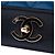 Chanel Blue Medium Bicolor Lambskin Mademoiselle Double Flap - vista 5