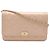 Cartera Chanel Boy acolchada en charol rosa con cadena