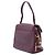 Borsa Camberley in pelle Burberry Red Medium House Check con profili Rosso Bordò - vista 2