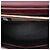 Borsa Camberley in pelle Burberry Red Medium House Check con profili Rosso Bordò - vista 4